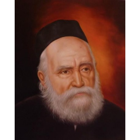 Rav Moshe Feinstein 3 | Jewish Art Oil Painting Gallery