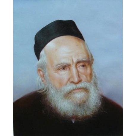 Reb Moshe Feinstein 2 | Jewish Art Oil Painting Gallery