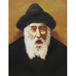 Shtefinisht Rebbe | Jewish Art Oil Painting Gallery