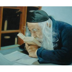 The Steipler 2 | Jewish Art Oil Painting Gallery