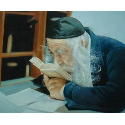 The Steipler 2 | Jewish Art Oil Painting Gallery