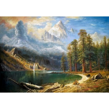 Mount Corcoran by Albert Bierstadt oil painting art gallery