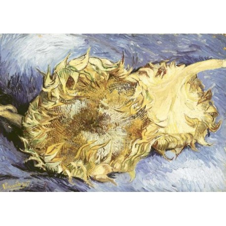 Sunflowers 2 by Vincent Van Gogh - Art gallery oil painting...