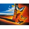 Landscape with Butterflies by Salvador Dali oil painting art gallery
