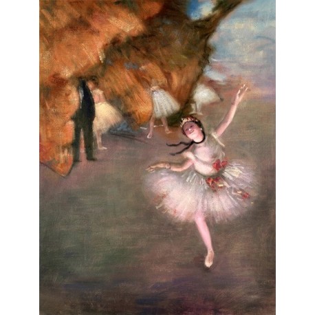 Ballet Dancer by Edgar Degas oil painting art gallery