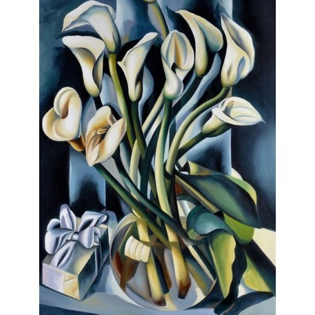 Arums I by Tamara de Lempicka oil painting art gallery