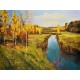 Golden Autumn 1895 by Isaak Levitan oil painting art gallery