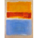 Yellow Red Blue by Mark Rothko oil painting art gallery