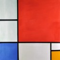 Composition with Red Blue Yellow by Piet Cornelies Mondrian oil...