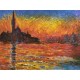 Saint Georges Majeur Au Puscule by Claude Monet - oil painting art gallery