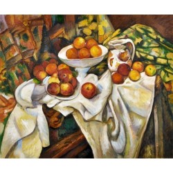 Apples and Oranges by Paul Cezanne - oil painting art gallery