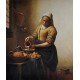 The Milkmaid, circa 1658-60 by Johannes Vermeer -oil painting art gallery