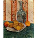Still Life With Decanter And Lemons On A Plate by Vincent Van Gogh...