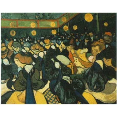 La salle de danse a Arles 1888 by Vincent Van Gogh -Art gallery...