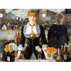 A Bar at the Folies-Bergère 1882 By Edouard Manet - Art gallery...