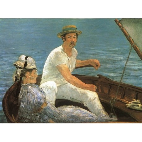 Boating By Edouard Manet - Art gallery oil painting reproductions