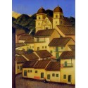 El Pueblo By Fernando Botero - Art gallery oil painting reproductions