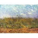 Wheat Field with a Lark by Vincent Van Gogh -  Art gallery oil...