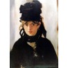 Berthe Morisot  by Edouard Manet - Art gallery oil painting reproductions