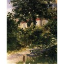 Garden Path in Rueil 1882 by Edouard Manet - Art gallery oil...