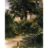 Garden Path in Rueil 1882 by Edouard Manet - Art gallery oil painting reproductions