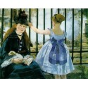 Gare Saint Lazare 1872 by Edouard Manet - Art gallery oil painting...