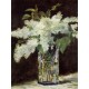 Lilacs in a Vase By Edouard Manet - Art gallery oil painting reproductions
