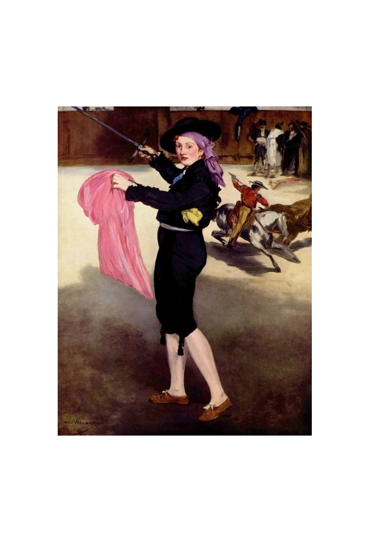 Victorine in the Costume of a Matador canvas Mlle Oil painting Edouard Manet