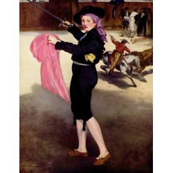 Mlle. Victorine in the Custome of a Matador 1862 By Edouard Manet - Art gallery oil painting reproductions