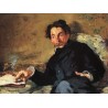 Portrait of Stephane Mallarme Musee d'Orsay 1876 By Edouard Manet...