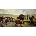 Races at Longchamp 1867 By Edouard Manet - Art gallery oil...