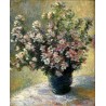 Vase of Flowers by Claude Oscar Monet  - Art gallery oil painting...