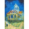 The Church in Auvers by Vincent Van Gogh -  Art gallery oil...