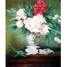 Vase of Peonies 1864 By Edouard Manet - Art gallery oil painting...