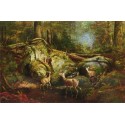 Deer in the Adirondacks by A.F. Tait – Hand-Painted Reproduction