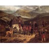 Hunting on the Scottish Highlands By Arthur Fitzwilliam Tait - Art...