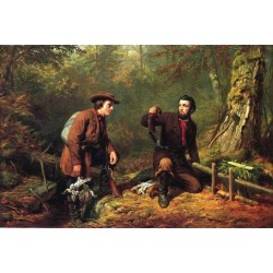 Mink Trapping in Northern New York By Arthur Fitzwilliam Tait - Art gallery oil painting reproductions