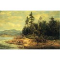 View on Long LakeBy Arthur Fitzwilliam Tait - Art gallery oil...