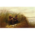 Duck Shooting with Decoys By Arthur Fitzwilliam Tait - Art gallery...