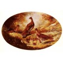 Grouse Family By Arthur Fitzwilliam Tait - Art gallery oil...