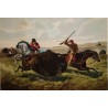 Life on the Prairie - The Buffalo Hunt By Arthur Fitzwilliam Tait - Art gallery oil painting reproductions