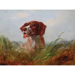 On Point II By Arthur Fitzwilliam Tait - Art gallery oil painting...