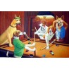 Dog Oil Painting 8 - Art Gallery  Oil Painting Reproductions