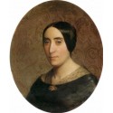 A Portrait of Amelina Dufaud by  William Adolphe Bouguereau - Art...
