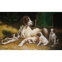 Dog Oil Painting 30 - Art Gallery  Oil Painting Reproductions