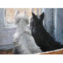 Dog Oil Painting 34 - Art Gallery  Oil Painting Reproductions
