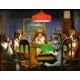 Dog Oil Painting 35 - Art Gallery Oil Painting Reproductions