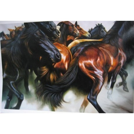 Horses Oil Painting 5 - Art gallery Oil Painting Reproductions