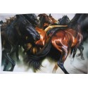 Horses Oil Painting 5 - Art gallery Oil Painting Reproductions