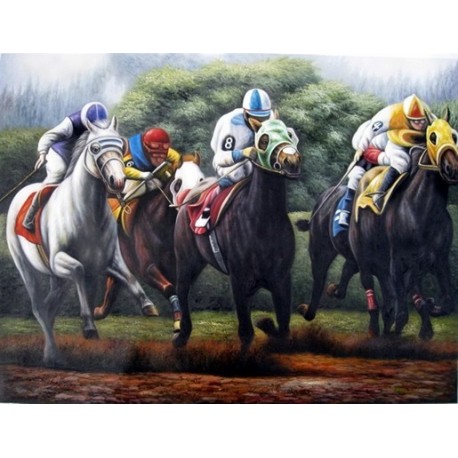 Horses Oil Painting 11 - Art gallery Oil Painting Reproductions